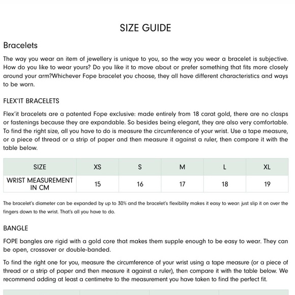 Fope Flexit Eka Bracelet Yellow Gold with White Gold Blue Sapphire Rondel Sz: 17 - Picture 13 of 15